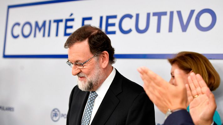 Informativo 24h - Rajoy deja la presidencia del Partido Popular: "Es lo mejor para mí, para el PP y para España"