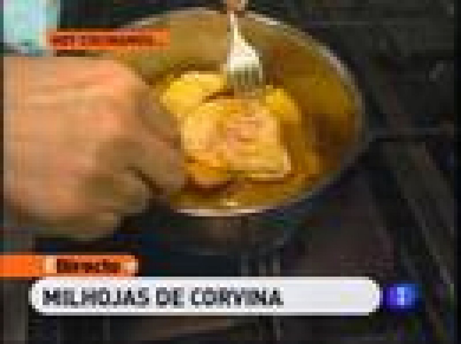 RTVE Cocina: Milhojas de corvina | RTVE Play