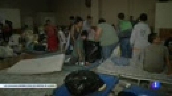 Telediario 1 - San Miguel de Lotes, el pueblo arrasado por el volcán Fuego