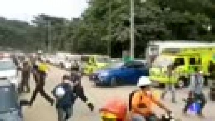 Telediario 1 - Temor por las avalanchas del volcán de Fuego