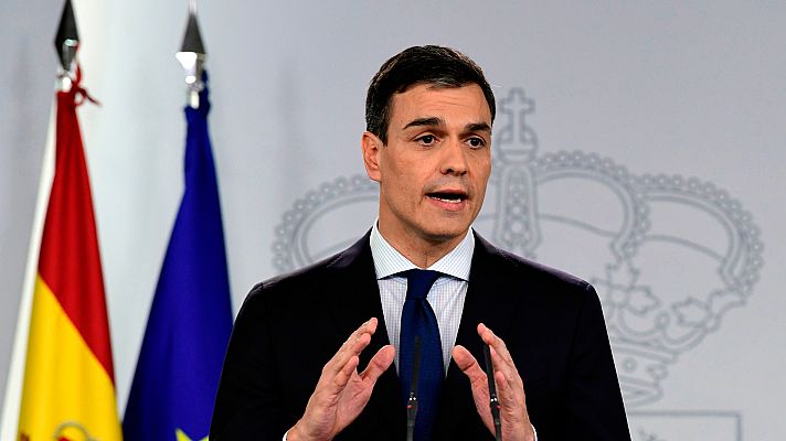 Telediario 1 - Sánchez afirma que su Gobierno buscará la "modernización" de España, su crecimiento "sostenible" y "regenerar la vida pública"