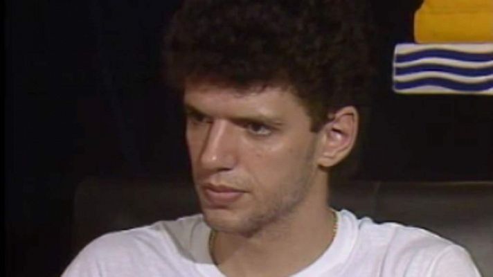 Drazen Petrovic en 'Mundobasket 86'