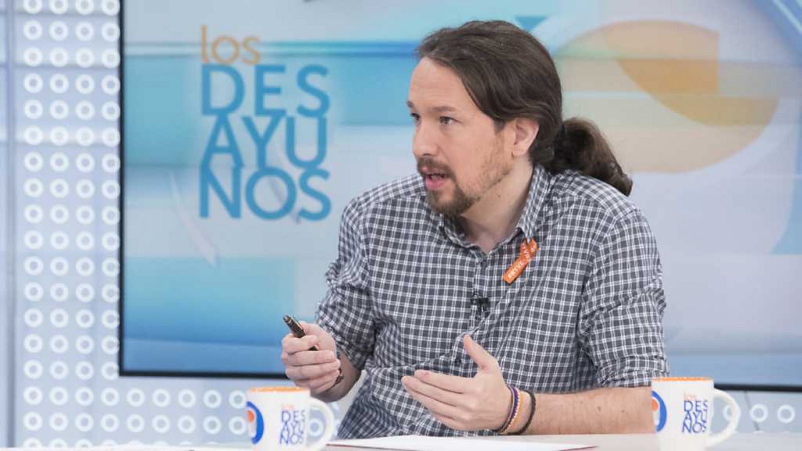 Los desayunos de TVE - Pablo Iglesias, secretario general de Podemos