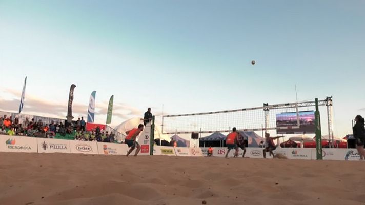 Voley Playa - Voley playa - Madison Beach Volley Tour 2018. Prueba Melilla. Resumen