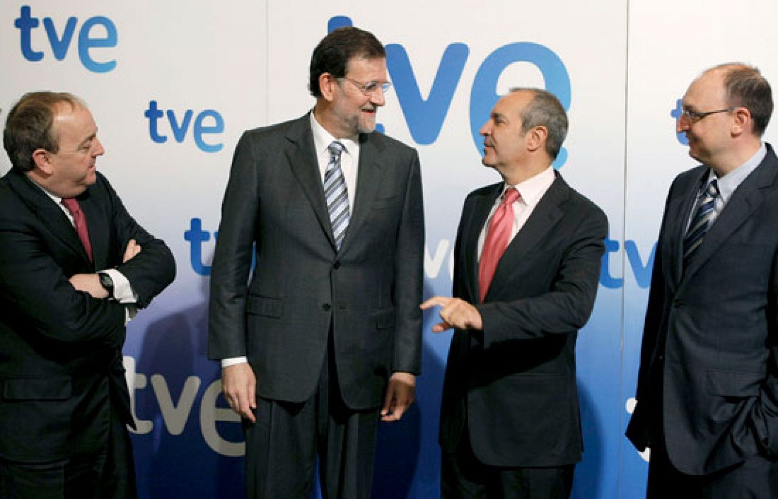 Mariano Rajoy llega al plató de 'Tengo una pregunta para usted'