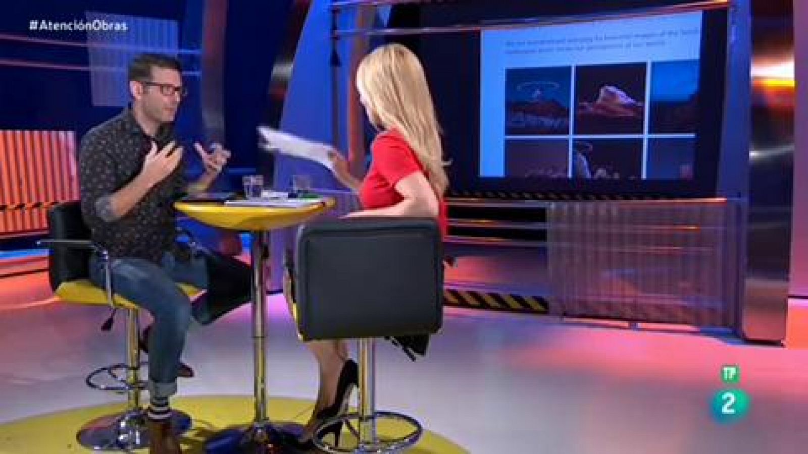 Atención obras - Xosé Castro y sus propuestas del mundo de la animación y el arte digital