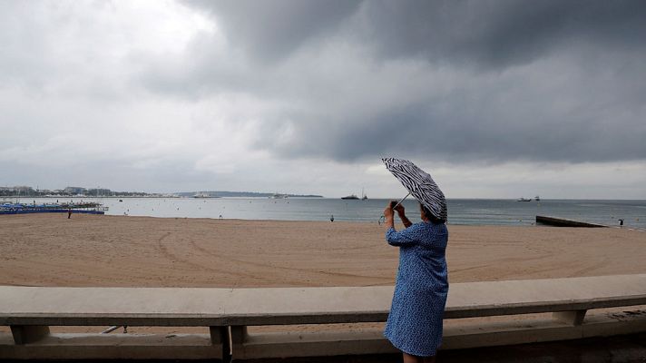 Tormentas en Cataluña y Baleares.  