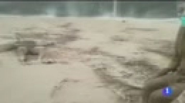 Telediario 1 - Muere Concepción Hernández, el rostro del volcán de Fuego