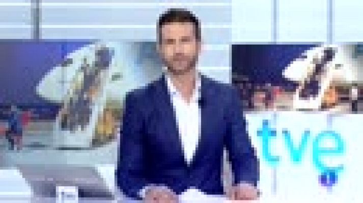 Telediario 1 - La Roja ya está en Rusia