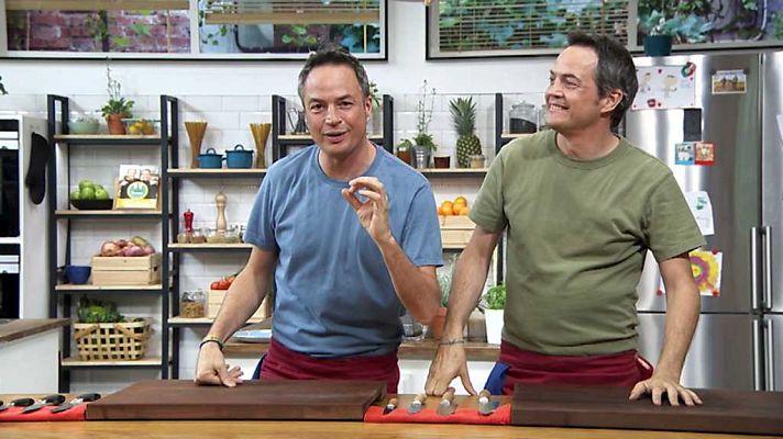 Torres en la cocina - Arroz socarrat y piña flambeada