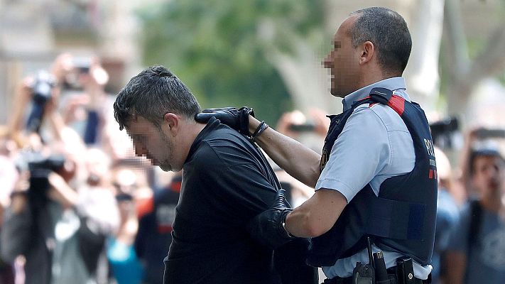 Telediario 1 - El presunto homicida de Vilanova declara que no recuerda haber matado a la menor de 13 años