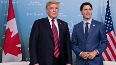 Trump retira a Estados Unidos del acuerdo final del G7