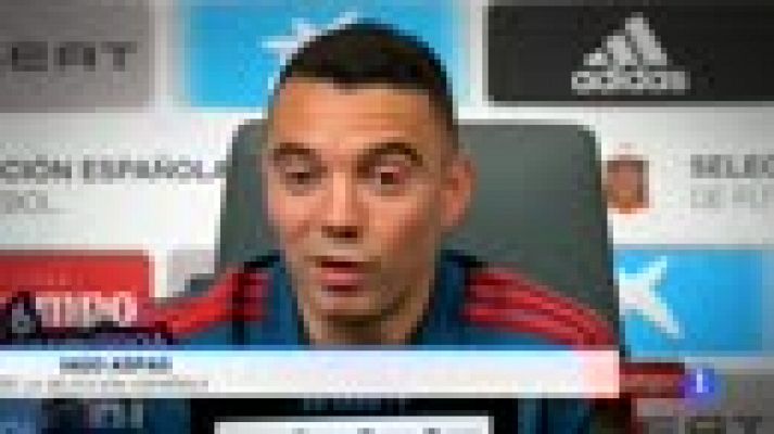 Telediario 1 - Aspas: "Todos queremos ser titulares"
