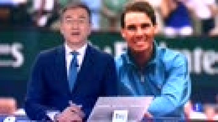 Telediario 1 - Maxim Huerta: "Nadal es un ejemplo para todos los jóvenes deportistas"