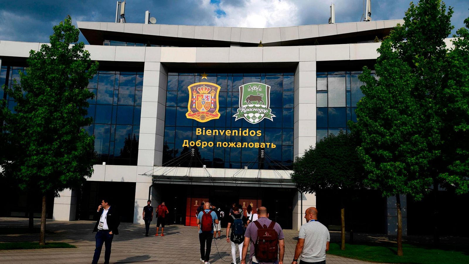 Así es el 'cuartel' de la Roja en Krasnodar por dentro | Ver