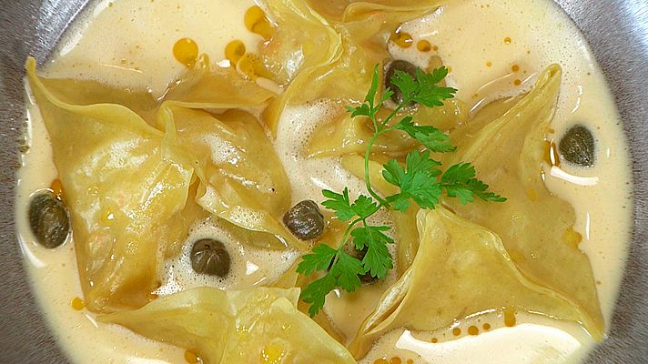 RTVE Cocina - Raviolis de buey de mar