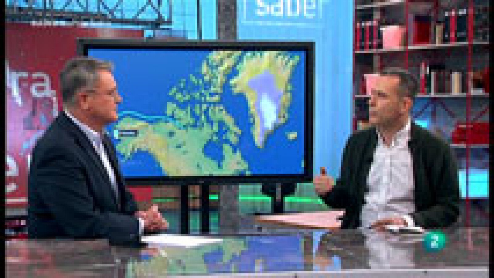 La aventura del saber. TVE. Carlos Elías, Catedrático de Periodismo de la Universidad Carlos III y de la UNED. el Vórtice Polar Ártico y el clima.