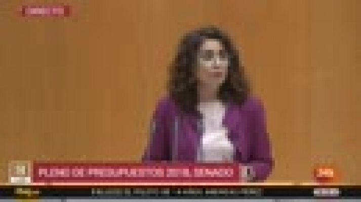 Informativo 24h - Montero apela a la "responsabilidad" del Senado para aprobar los presupuestos