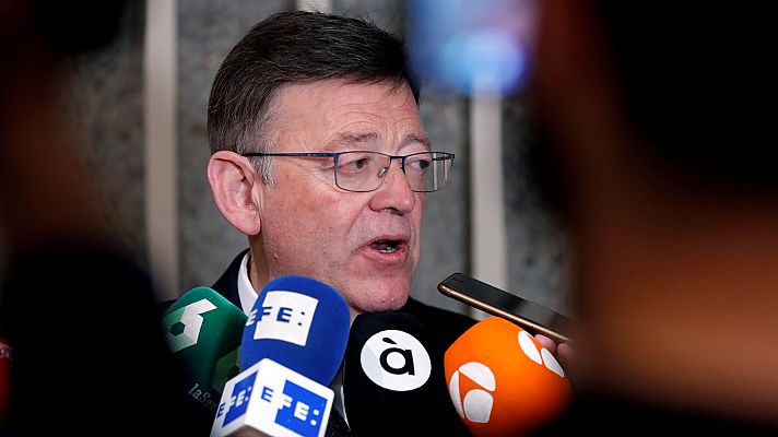 Telediario 1 - Valencia y País Vasco se ofrecen a acoger al Aquarius