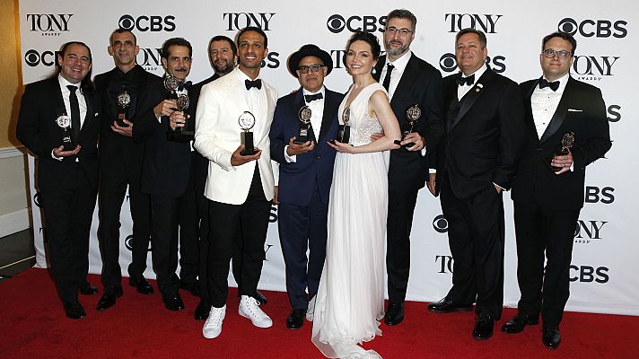 Telediario 1 - El musical independiente 'The Band's Visit' arrasa en los premios Tony