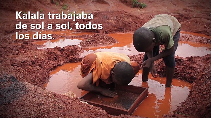  - Kalala, 12 años: "Tenía cinco años cuando comencé a trabajar en las minas de diamantes"