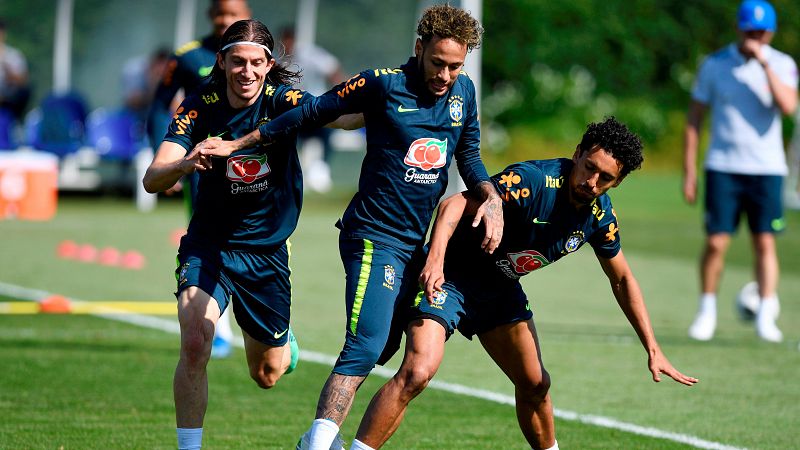 Brasil levanta pasiones incluso en los entrenamientos