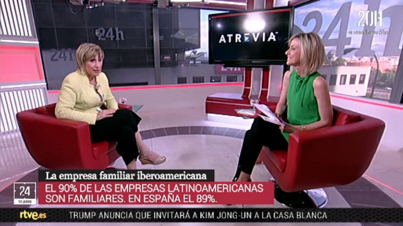 La tarde en 24 horas - Entrevista - 12/06/18 - ver ahora