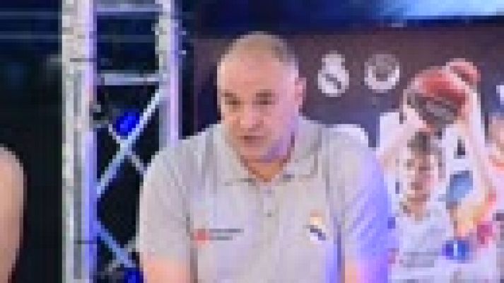 Telediario 1 - Laso: "El tema favoritismo me da igual, los dos hemos demostrado ser los mejores equipos"