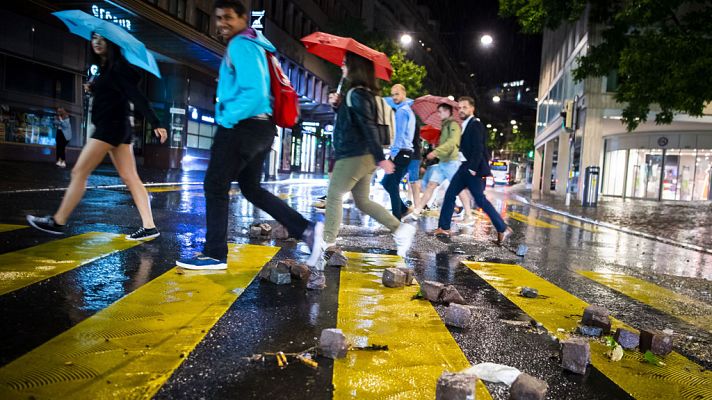 El tiempo - Lluvias persistentes desde el País Vasco hasta Pirineos