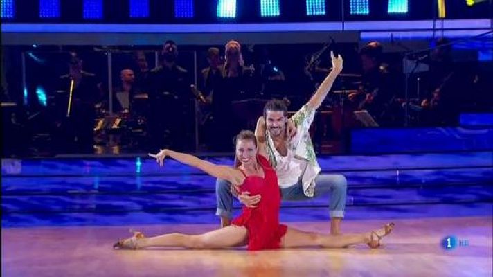 Bailando con las estrellas - Gemma Mengual y Abel bailan "La bicicleta"