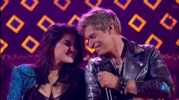 Carlos Baute y Maite Perroni cantan "¿Quién es ese?"