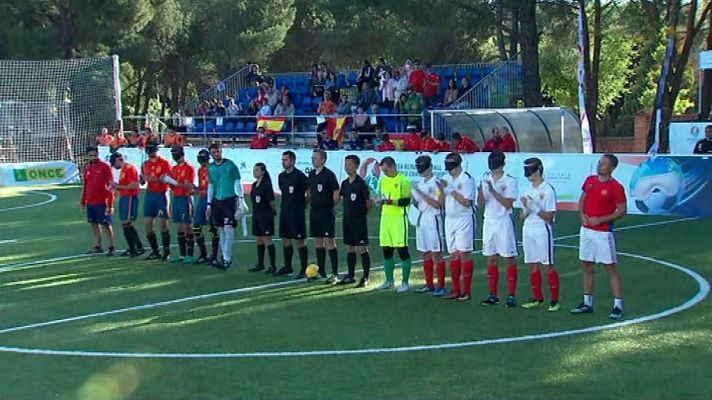 Fútbol para Ciegos - Cto. del Mundo 1/4 Final: España-Rusia 