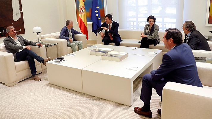 Telediario 1 - El Gobierno ve viable un pacto social para llevar a cabo una reforma laboral