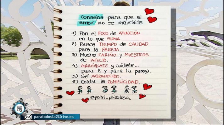 Para todos La 2 - Patricia Ramírez: consejos para vivir en pareja