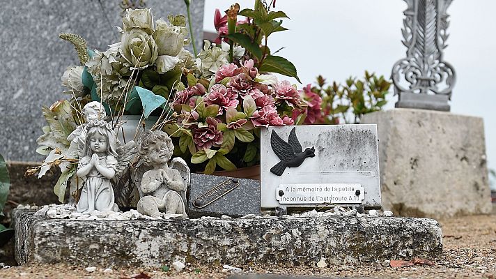 Telediario 1 - Detenida una pareja en Francia por el asesinato de su hija