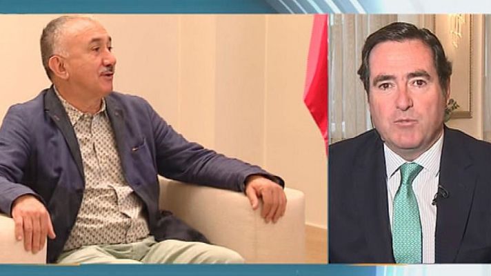 Los desayunos - Antonio Garamendi y Pepe Álvarez