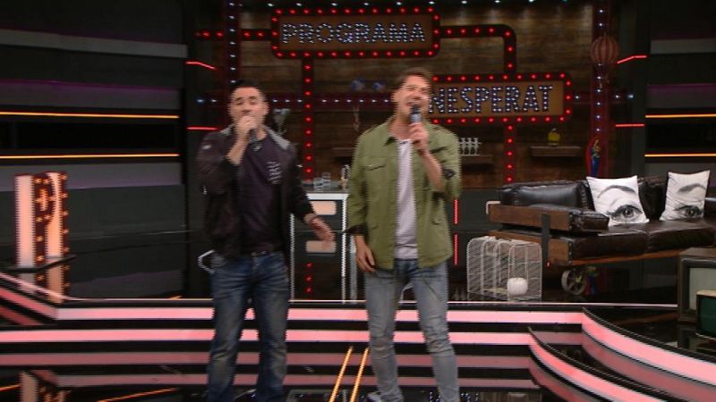 Programa inesperat - Andy y Lucas cantan "Para que bailes conmigo"