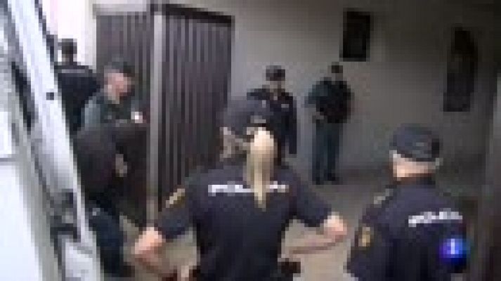 Telediario 1 - Las seis horas de la reconstrucción del crimen de Diana Quer