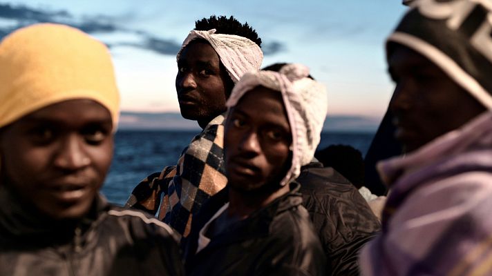 Telediario 1 - Los migrantes viven sus últimas horas en el Aquarius