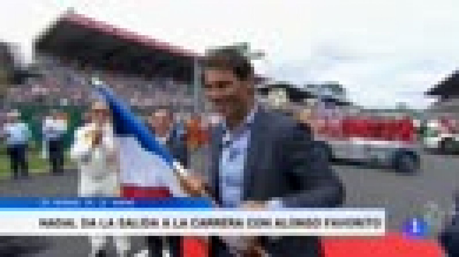 Telediario 1: Nadal da el banderazo de salida a las 24 Horas de Le Mans | RTVE Play