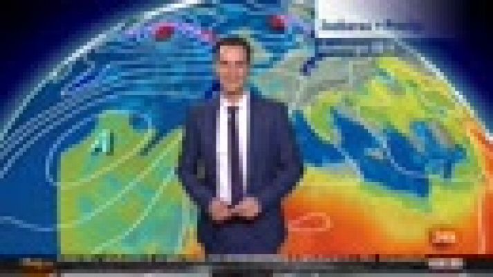 El tiempo - Más calor, con temperaturas de 38 grados en los valles de Guadalquivir y Guadiana