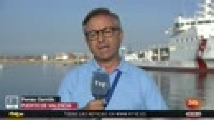 Informativo 24h - Llegada del barco Dattilo al puerto de Valencia