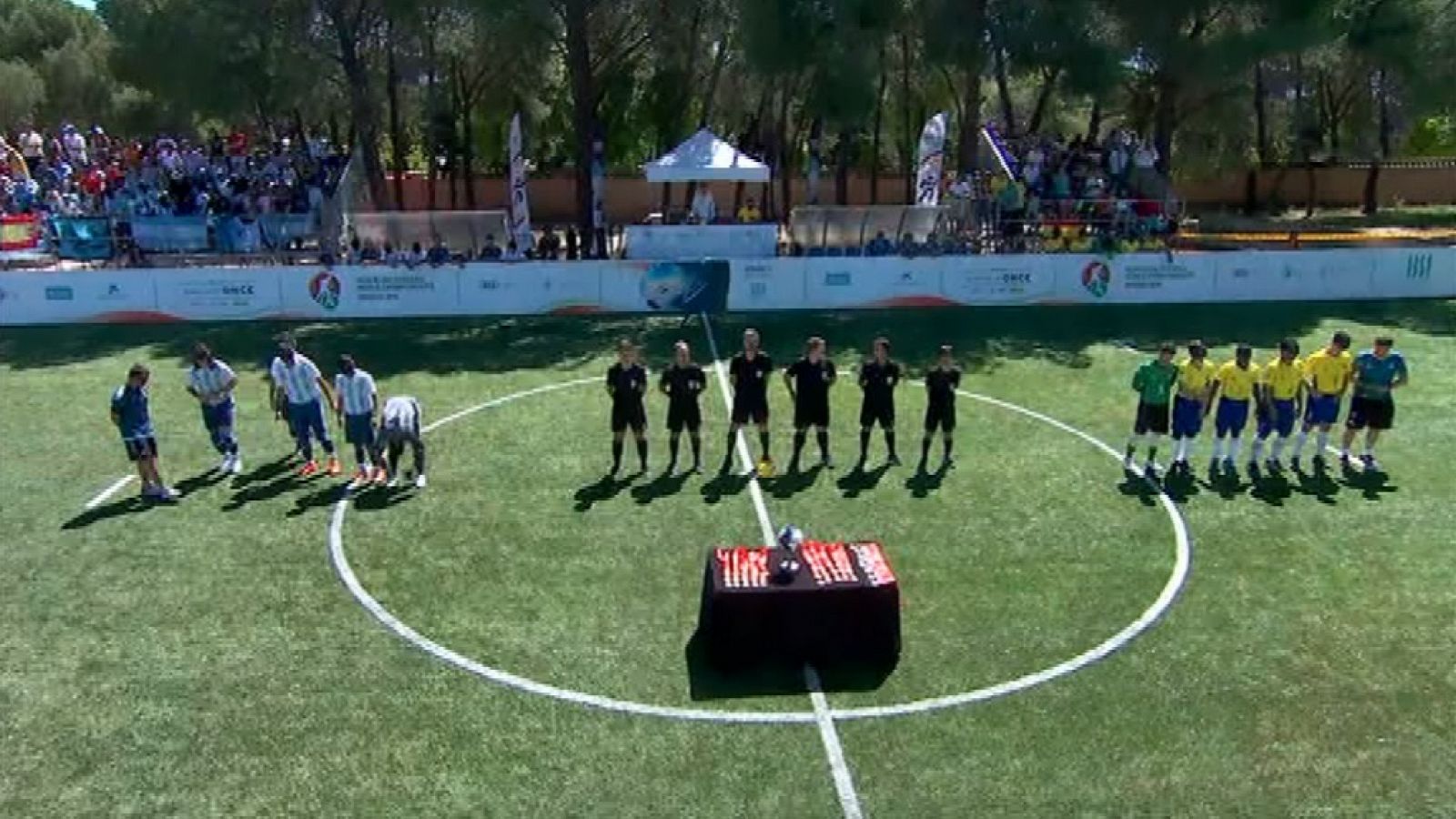 Fútbol: Fútbol para Ciegos - Campeonato del Mundo Final: Argentina - Brasil | RTVE Play
