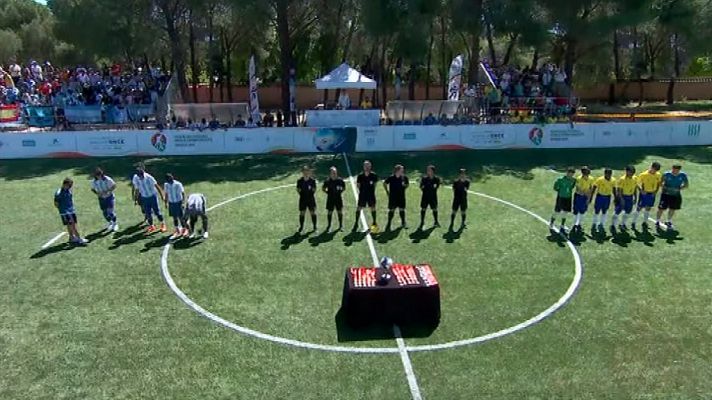 Fútbol para Ciegos - Campeonato del Mundo Final: Argentina - Brasil
