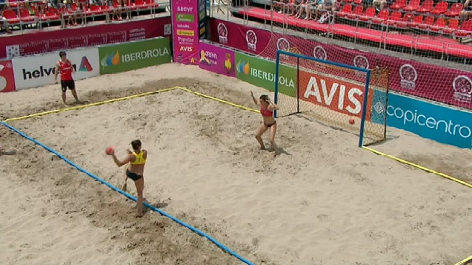 Balonmano Playa - Arena Handball Tour 1 Final Femenina: BMP Algeciras - BM Getasur - ver ahora