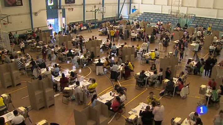 Telediario 1 - Más de 36 millones de colombianos eligen su nuevo presidente