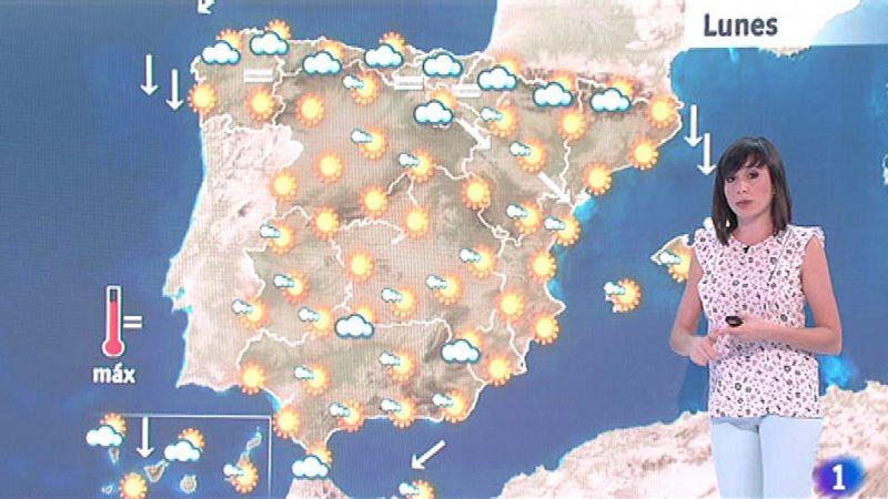 Altas temperaturas y sol en todo el país