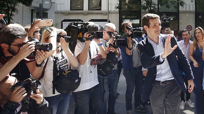 Casado presenta su candidatura a liderar el PP para recuperar la confianza de "los votantes que se fueron"