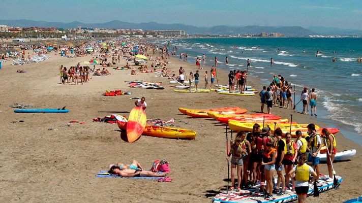 Levante fuerte en el Estrecho