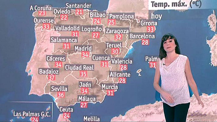 El tiempo - Subida de temperaturas en el centro y el norte